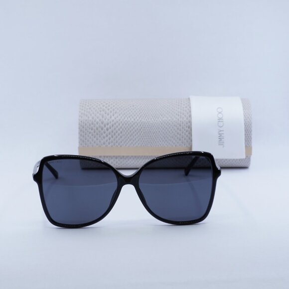 Jimmy Choo FEDE/S 0807 IR Butterfly Sunglasses - Black/Grey - Picture 4 of 10